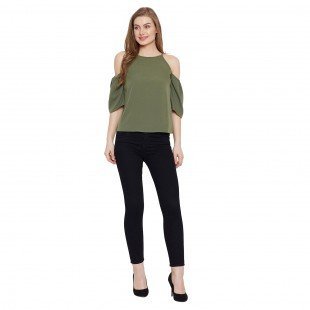 Women's Shoulder Split Tops