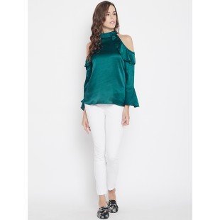 Women's Viscose Rayon Fabric Regular Tops
