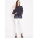 Black floral Printed Ruffle layer Shirt Black floral Printed Ruffle layer Shirt