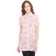 Multicolored printed shrug as shirt style Multicolored printed shrug as shirt style