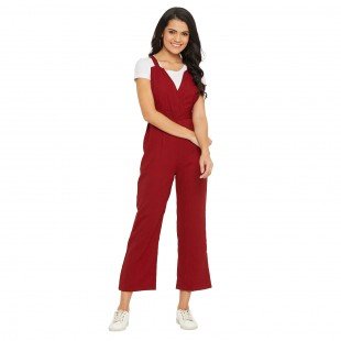 Women's Maroon Jumpsuit  Women's Maroon Jumpsuit
