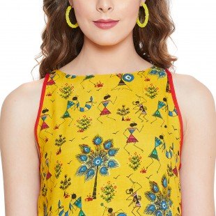 Women's Calf Length Straight Kurta Women's Calf Length Straight Kurta