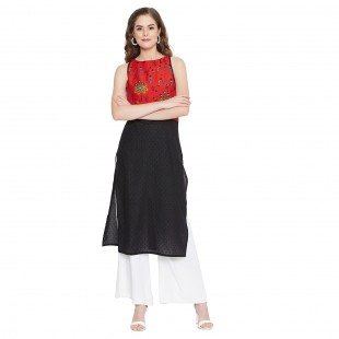Women's Calf Length Straight Kurta Women's Calf Length Straight Kurta