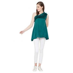 Women's Satin Fabric Regular Tops Women's Satin Fabric Regular Tops