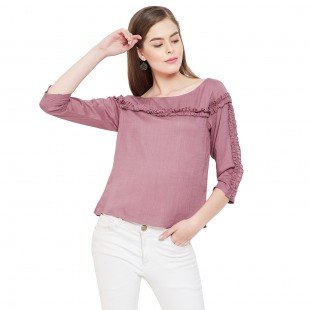 Women's Viscose Rayon Fabric Regular Tops Women's Viscose Rayon Fabric Regular Tops