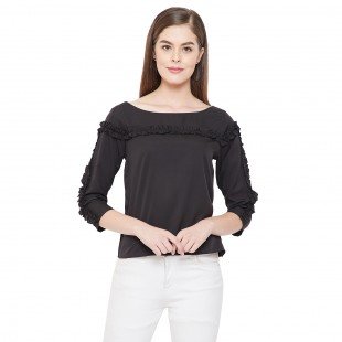 Women's Polyester Fabric Regular Tops Women's Polyester Fabric Regular Tops