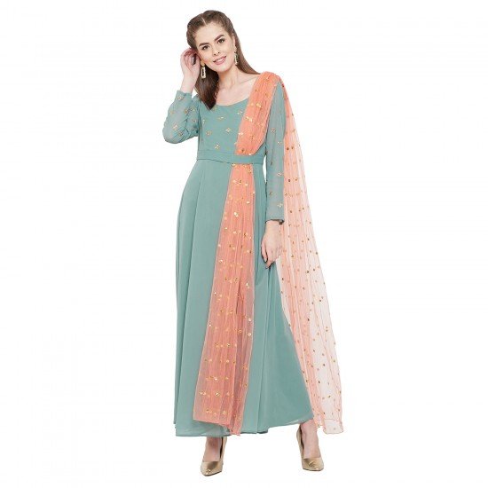 Women's Ankle Length Anarkali Kurta Women's Ankle Length Anarkali Kurta