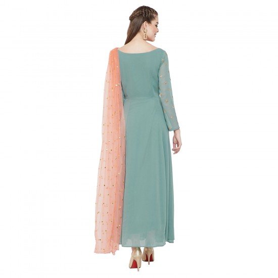 Women's Ankle Length Anarkali Kurta Women's Ankle Length Anarkali Kurta