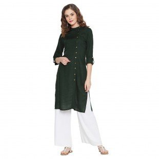 Women's Knee Length A-Line Kurta Women's Knee Length A-Line Kurta