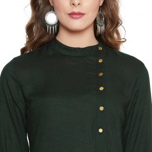 Women's Knee Length A-Line Kurta Women's Knee Length A-Line Kurta