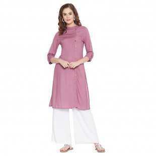Women's Knee Length A-Line Kurta Women's Knee Length A-Line Kurta