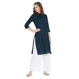 Women's Knee Length A-Line Kurta Women's Knee Length A-Line Kurta