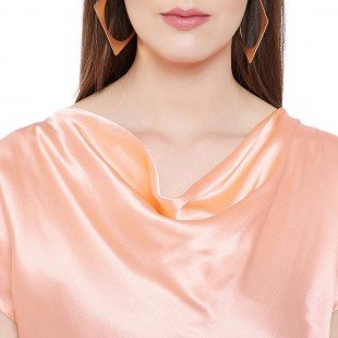 Women's Fit and Flare Midi Length Dress