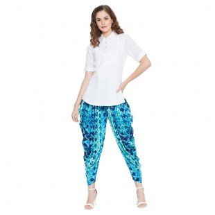 Women's Cotton Straight Kurta and Dhoti Pant Set Women's Cotton Straight Kurta and Dhoti Pant Set